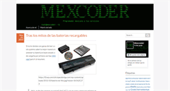 Desktop Screenshot of mexcoder.com